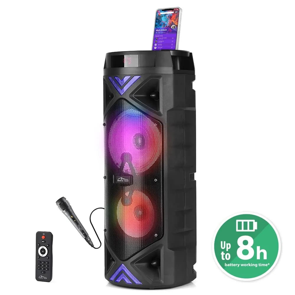 Media-Tech POWER AUDIO GŁOŚNIK BLUETOOTH FUNBOX KEG PRO MT3182, zdjęcie 1 z 12
