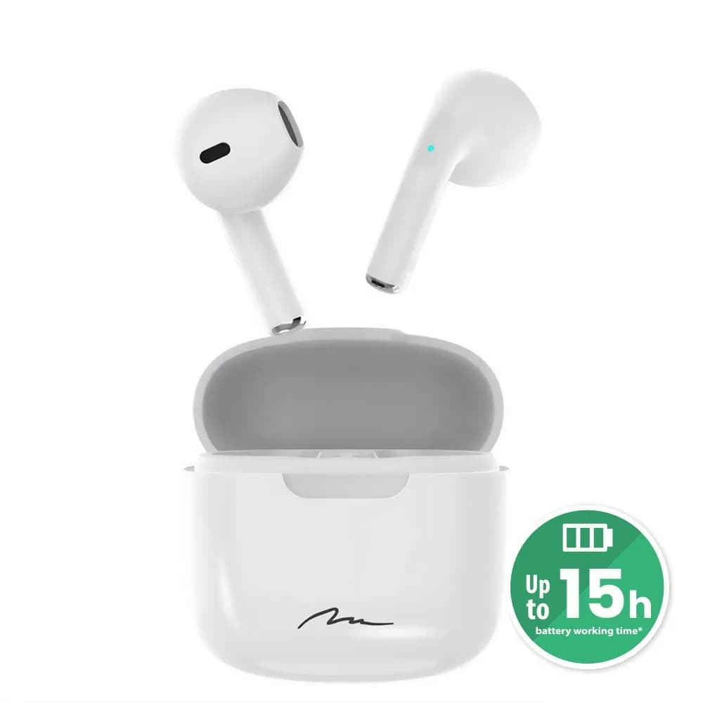 Media-Tech Słuchawki MT3589W (douszne; Bluetooth; z wbudowanym mikrofonem; kolor czarny, zdjęcie 1 z 10