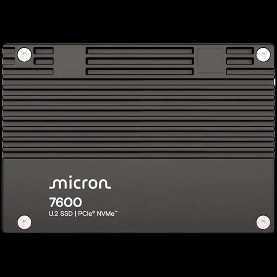 Micron 7600 PRO 3.84TB NVMe U.2 (15mm) Enterprise SSD Single Pack