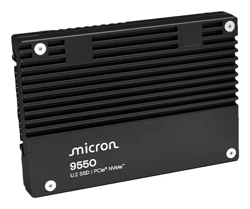 Micron Dysk SSD 9550 PRO 3.84TB U.2 (15mm) NVMe Gen5 MTFDLAL3T8THA-1BK1DABYYR (DWPD 1)