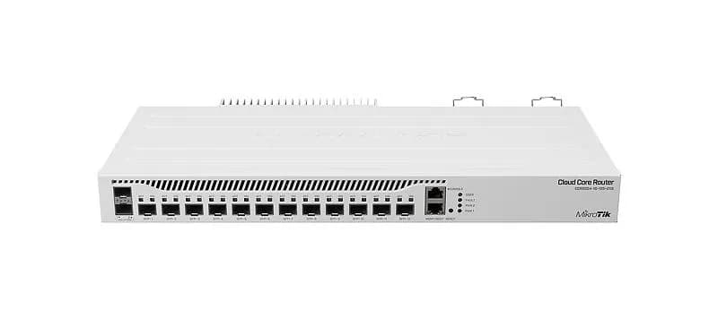Mikrotik Router CCR2004-1G-12S+2XS Total Ethernet Ports:13; Architecture:ARM 64bit; CPU core:4, zdjęcie 1 z 6