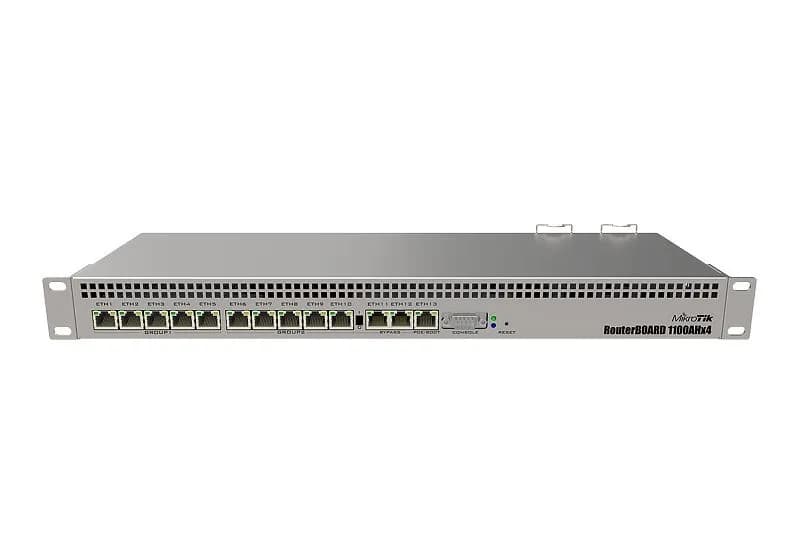 Mikrotik Router RB1100AHx4 (RB1100x4) Total Ethernet Ports:13; Architecture:ARM 32bit; CPU core:4, zdjęcie 1 z 3