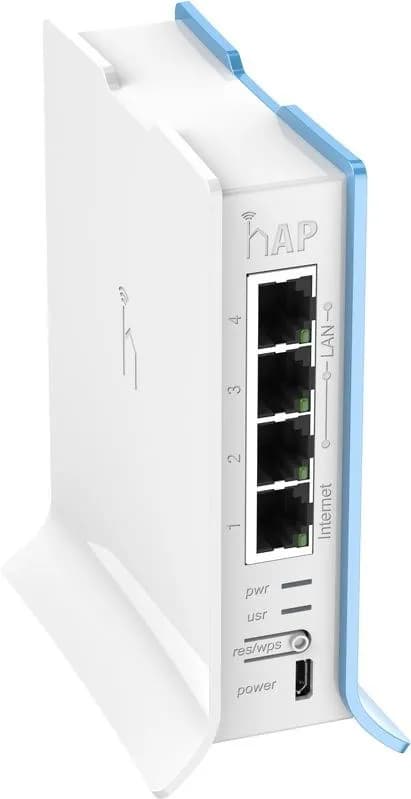 Mikrotik Router WiFi 4 hAP lite TC (RB941-2nD-TC) 2,4GHz(2x2) 4p, zdjęcie 1 z 8