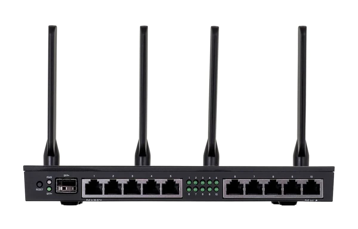 Mikrotik Router WiFi 5 RB4011iGS+5HacQ2HnD-IN 2,4GHz(2x2)/5GHz(4x4) 11p, zdjęcie 1 z 12