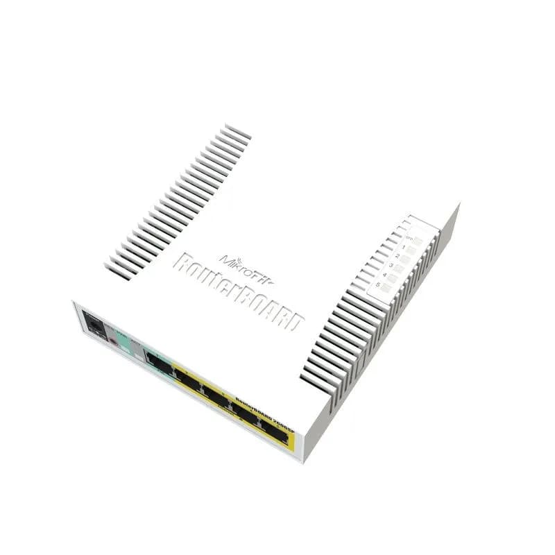 Mikrotik Switch RB260GSP (CSS106-1G-4P-1S) 6p PoE (Passive: 4;) 60W Managed Gigabit, zdjęcie 1 z 4