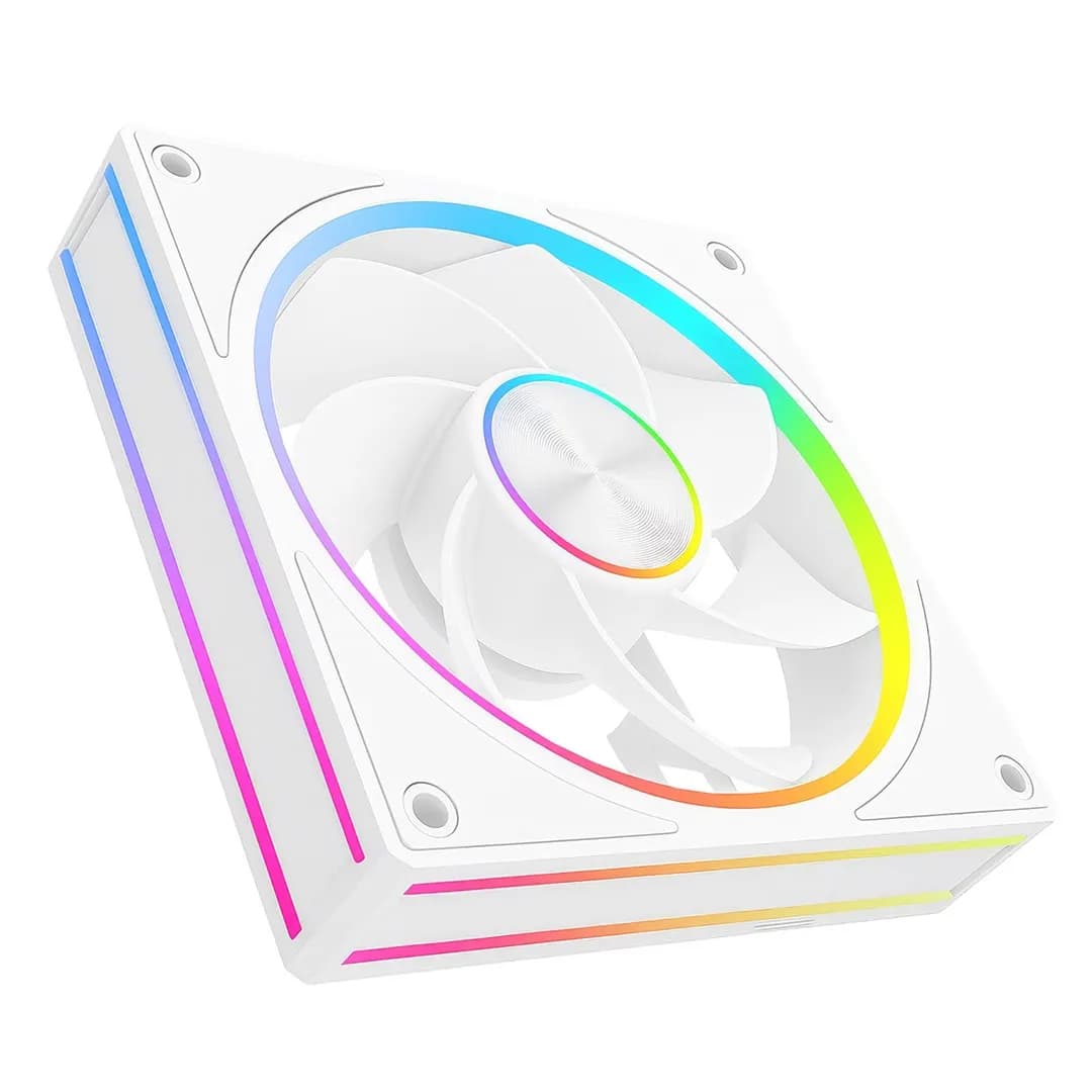 Modecom VOLCANO LOOP 120 ARGB REVERSE FAN BIAŁY, zdjęcie 1 z 6