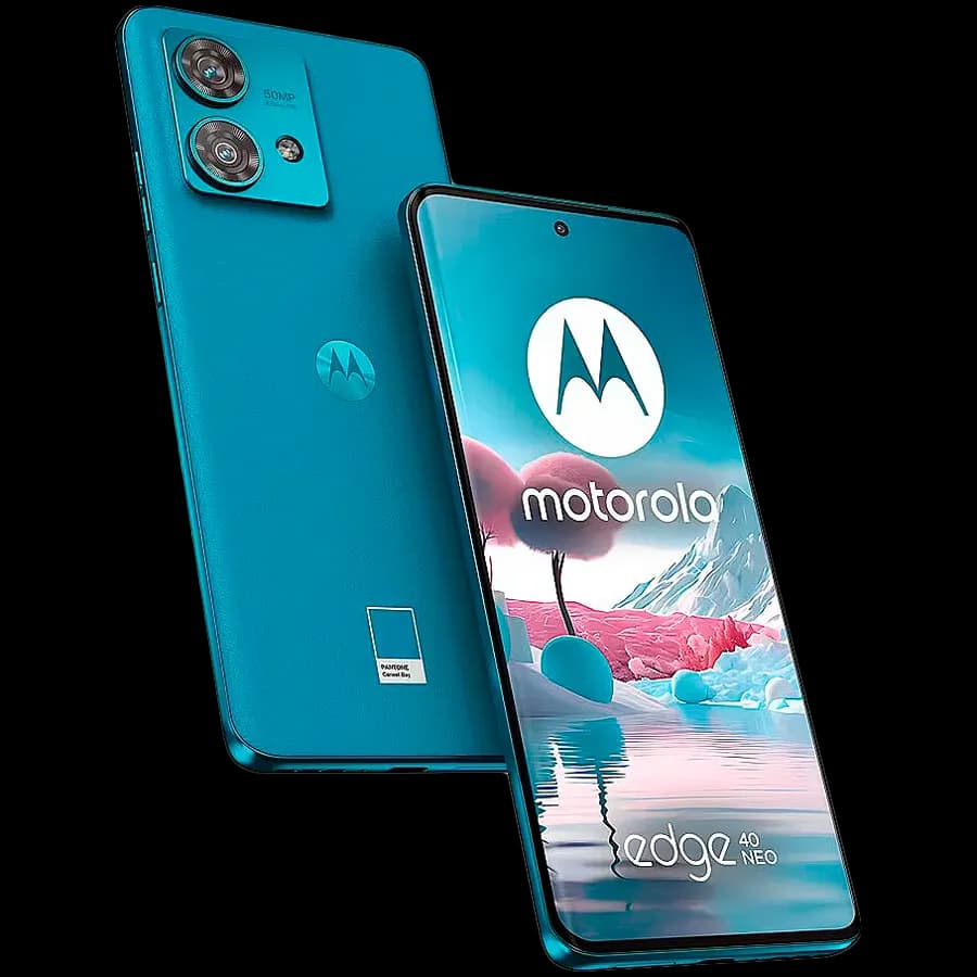 Motorola Moto Edge 40 Neo 12 GB/256 GB Caneel Bay, Grade B, Used, zdjęcie 1 z 5