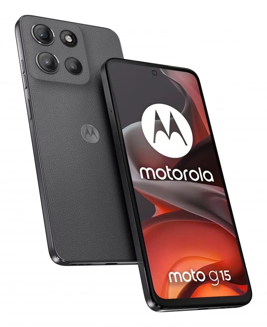 Motorola Smartfon Moto G15 8/128GB Gravity Grey, zdjęcie 1 z 10
