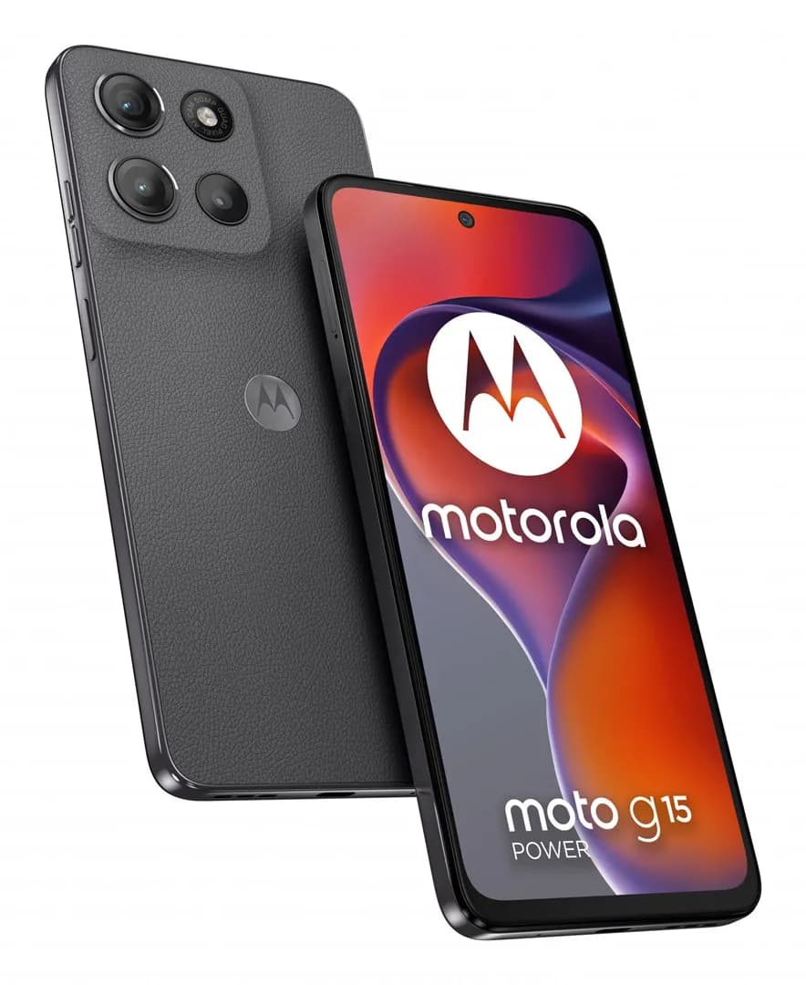 Motorola Smartfon Moto G15 Power 8/256GB Gravity Grey, zdjęcie 1 z 10