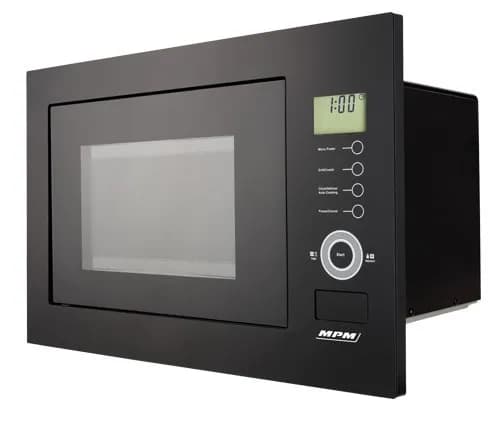Mpm Kuchenka mikrofalowa do zabudowy MPM-25-KMI-01 czarna, poj. 25L, 900W, czyszczenie parowe, zdjęcie 1 z 2