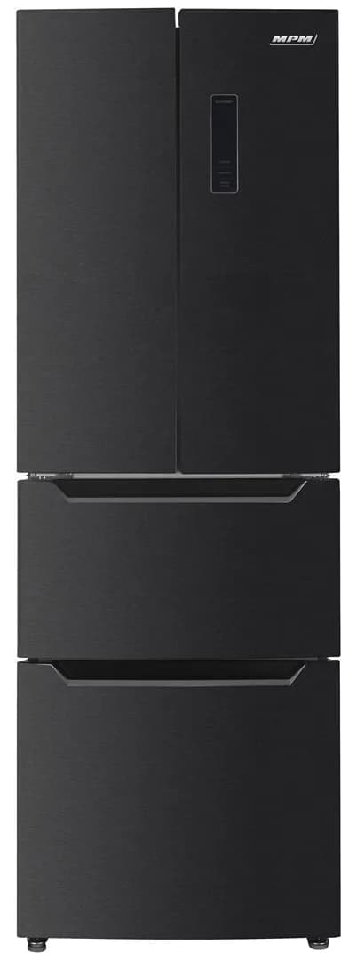 Mpm Lodówka French Door MPM-351-SBF-07 night inox,wys. 186cm, poj. 320 L, NO FROST, zdjęcie 1 z 2