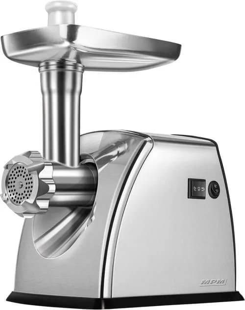 Mpm Maszynka do mielenia mięsa MMM-07M 1800W, 3 sitka z otworami, nasadki do wędlin i, zdjęcie 1 z 4