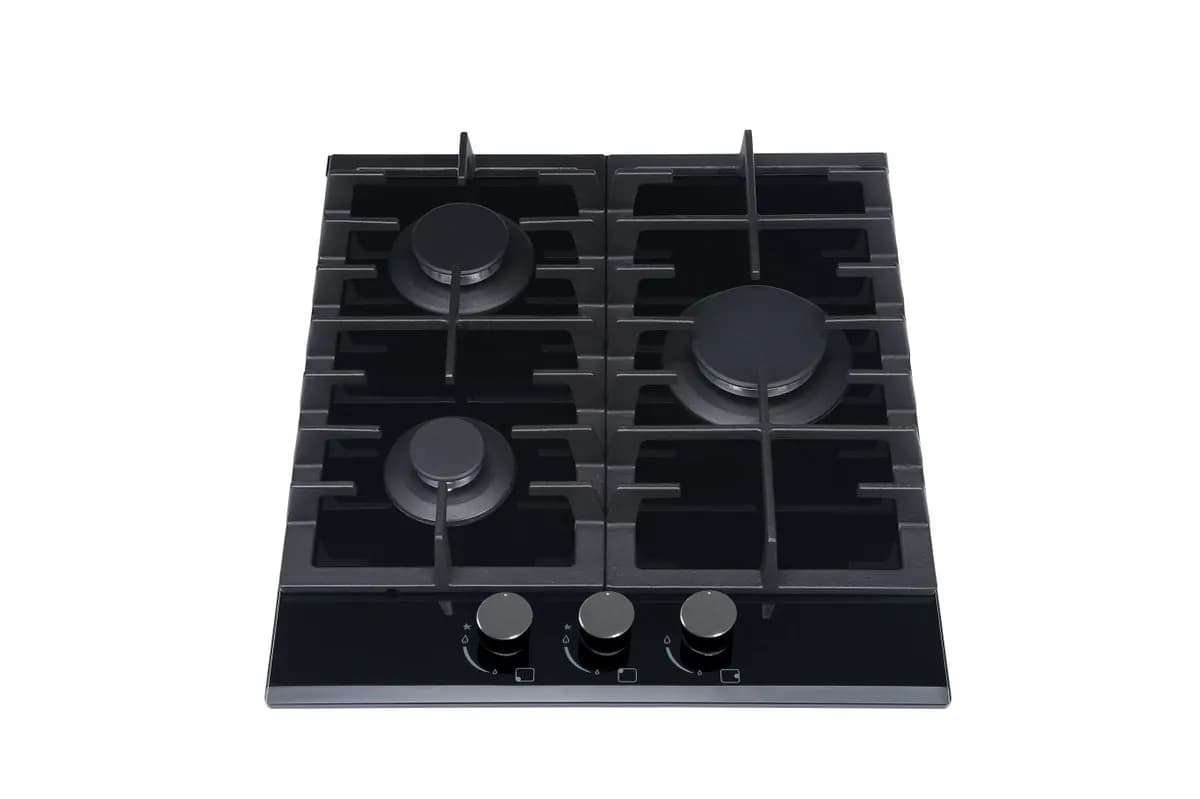 Mpm Płyta gazowa MPM-45-GMH-16 45 cm | 3 palniki | hartowane szkło | zapłon elektryczny |, zdjęcie 1 z 2