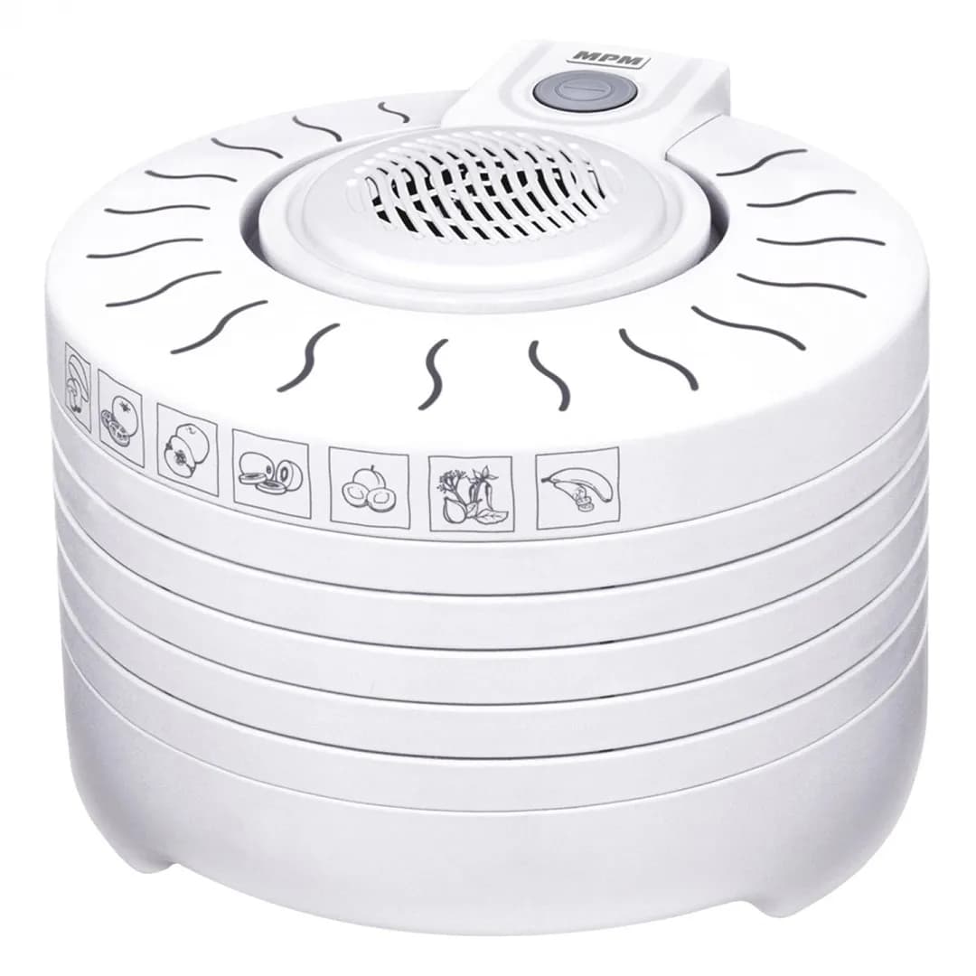 Mpm Suszarka do grzybów MSG-01 biała, 5 sit, BBA free, 250W