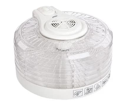 Mpm Suszarka do grzybów MSG-02 biała, 5 sit, BBA free, 400W