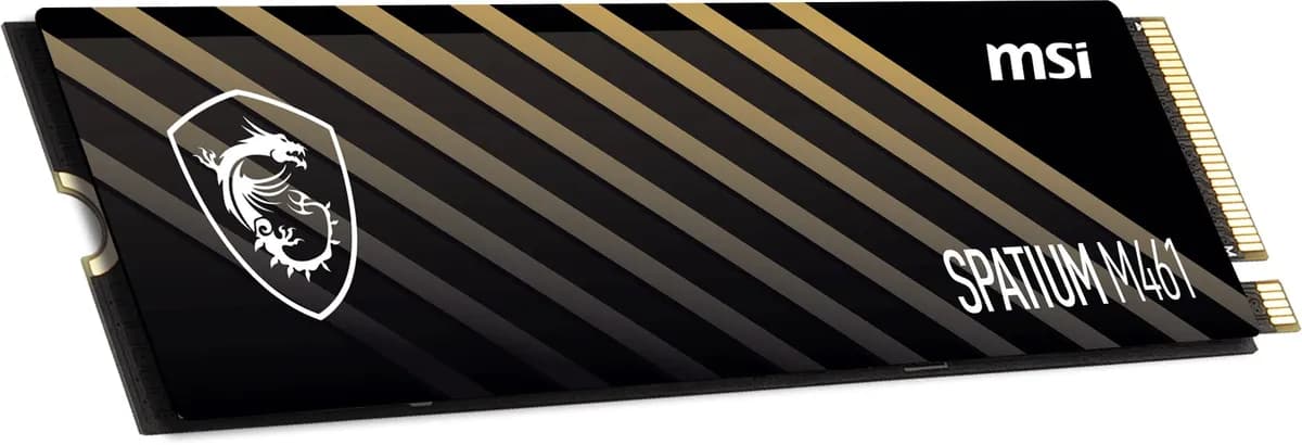 Msi Dysk SSD SPATIUM M461 1TB PCIe 4.0 NVMe M.2 2280