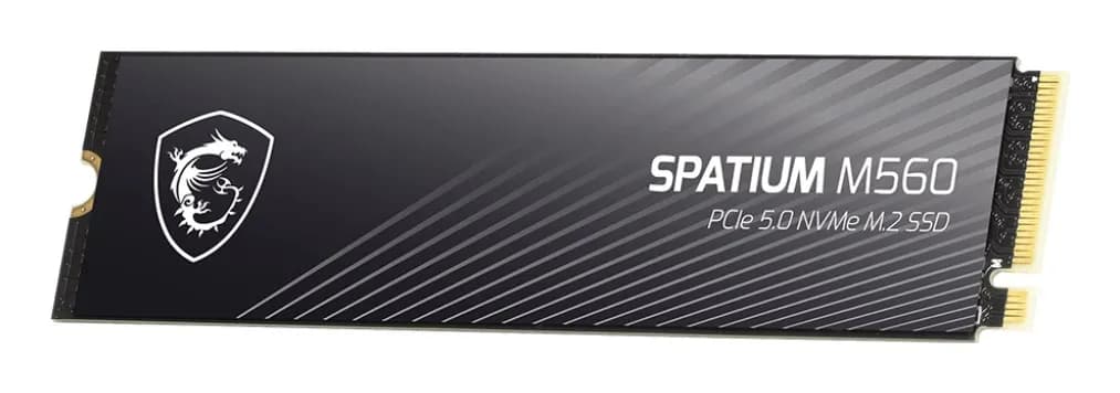 Msi Dysk SSD SPATIUM M560 2TB PCIe 5.0 NVMe M.2, zdjęcie 1 z 5