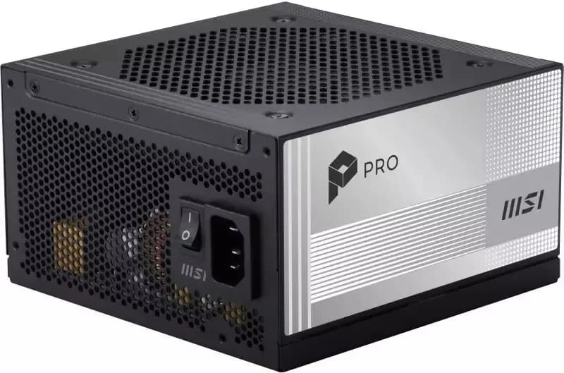 Msi Zasilacz PRO A850PL PCIE5 850W 120mm 80plus Platinum aPFC, zdjęcie 1 z 5