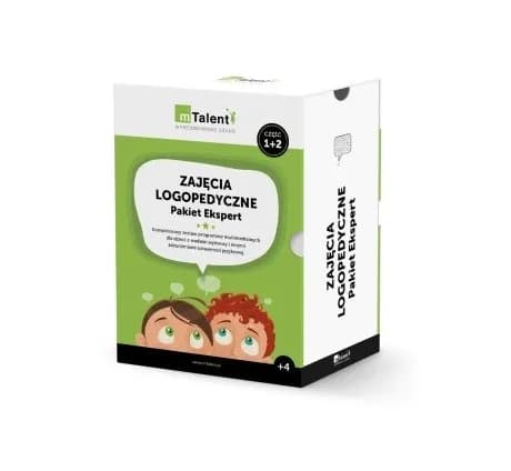 Mtalent OPROGRAMOWANIE - ZAJĘCIA LOGOPEDYCZNE PAKIET EKSPERT, zdjęcie 1 z 3