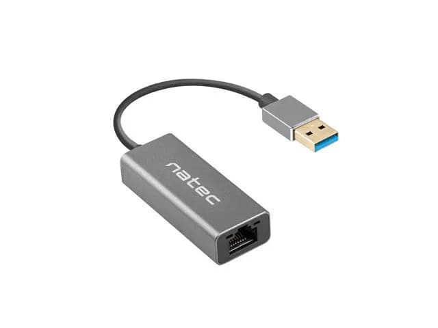 Natec KARTA SIECIOWA CRICKET 1GB USB 3.0 1X RJ45 NA KABLU NNC-1924, zdjęcie 1 z 5