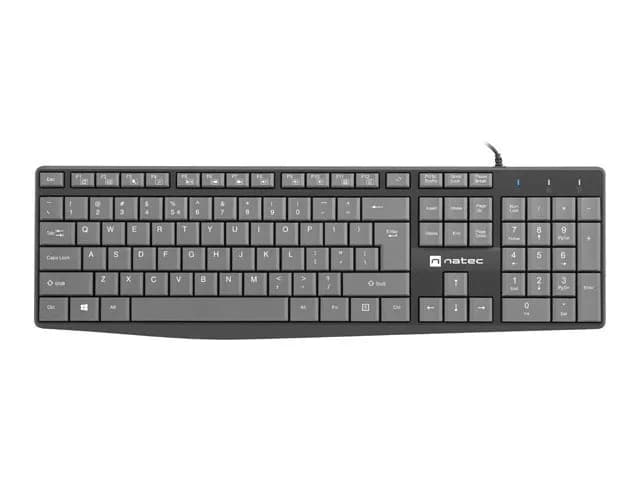 Natec KLAWIATURA NAUTILUS US SLIM 1.8M NKL-1507, zdjęcie 1 z 4