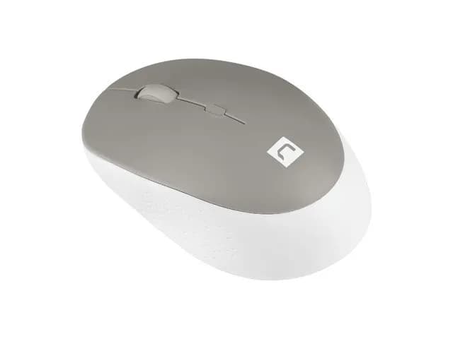 Natec MYSZ BEZPRZEWODOWA HARRIER 2 1600DPI BLUETOOTH 5.1 BIAŁO-SZARA NMY-1961, zdjęcie 1 z 6