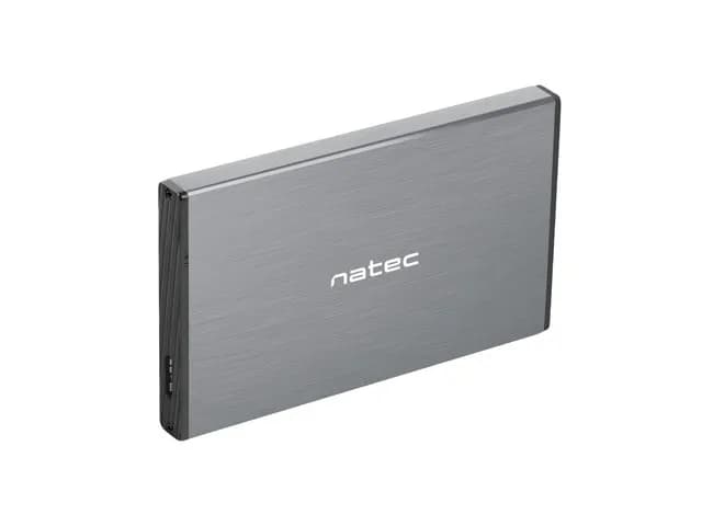 Natec Obudowa na dysk Rhino Go NKZ-1281 (2.5"; USB 3.0; Aluminium; kolor szary), zdjęcie 1 z 7