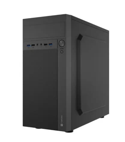 Natec OBUDOWA PC HELIX MATX MINI TOWER USB-C CZARNA, zdjęcie 1 z 3