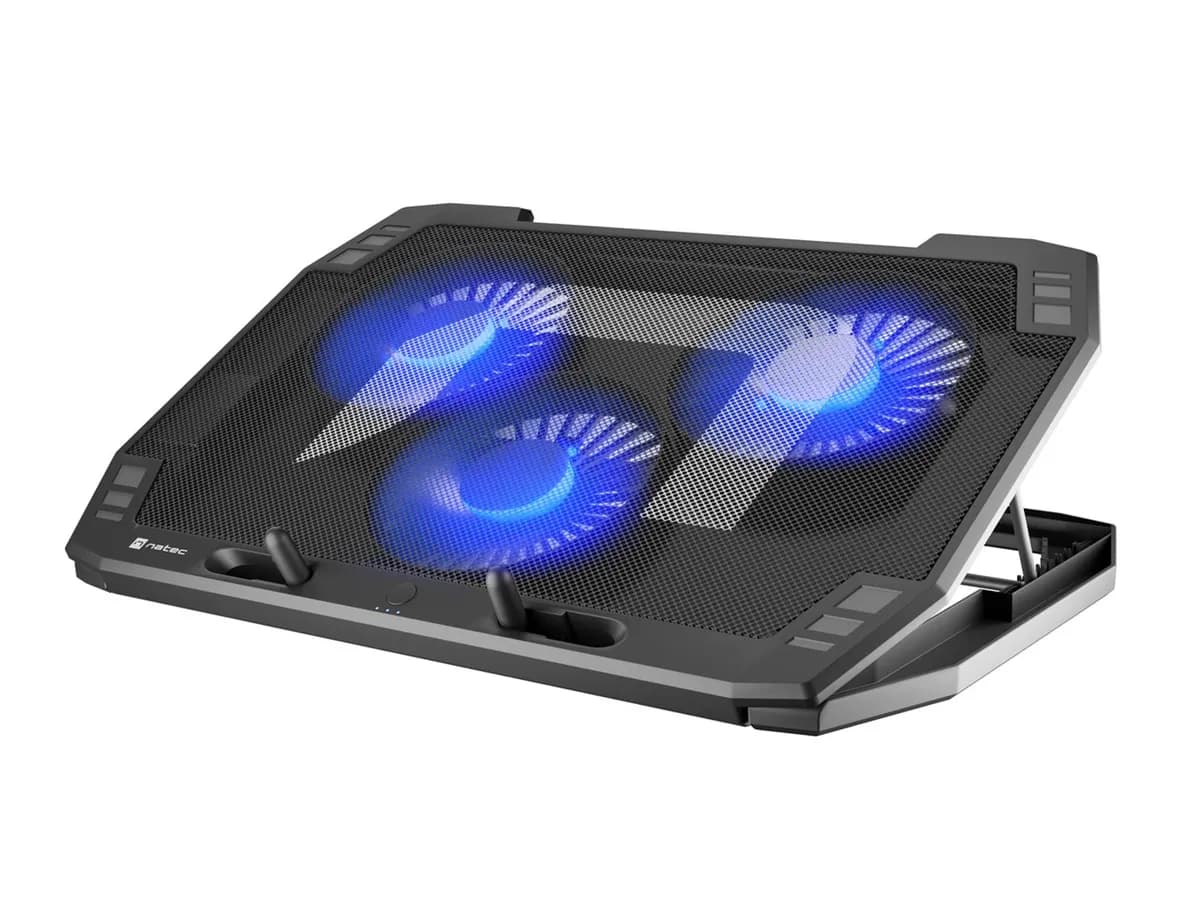 Natec PODSTAWKA CHŁODZĄCA ORIOLE 15.6"-17.3" LED NPL-1926, zdjęcie 1 z 9