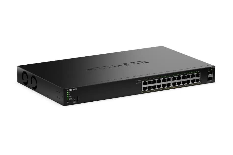 Netgear Switch GS324TP-200EUS 26p PoE 190W (PoE+: 24p) Managed Gigabit, zdjęcie 1 z 4