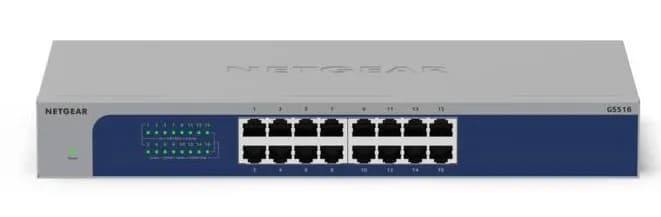 Netgear Switch GS516-300EUS 16p Unmanaged Gigabit, zdjęcie 1 z 6