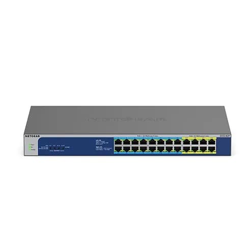 Netgear Switch GS524UP-100EUS 24p PoE 480W (PoE+: 8p PoE++: 16p) Unmanaged Gigabit, zdjęcie 1 z 6