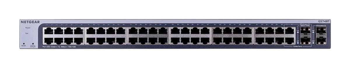 Netgear Switch GS748T-600EUS 50p Managed Gigabit, zdjęcie 1 z 12