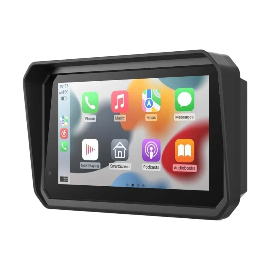 Nexadio MB100 Ekran motocyklowy multimedialny CarPlay/Android Auto, zdjęcie 1 z 3