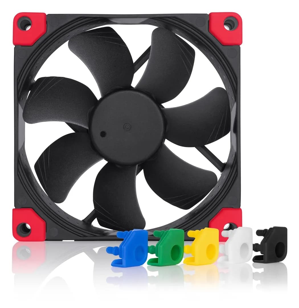 Noctua Wentylator 120mm NF-A9 PWM Chromax Black Swap Colors, zdjęcie 1 z 6