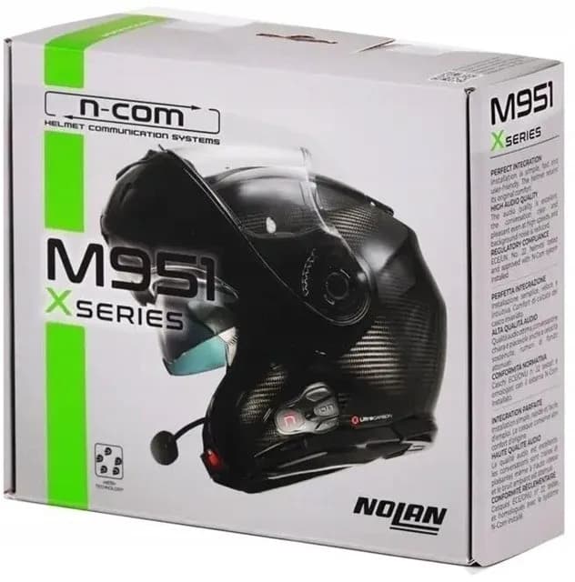 Nolan Interkom motocyklowy N-COM M951 X do kasków , komplet na 1 kask, zdjęcie 1 z 2