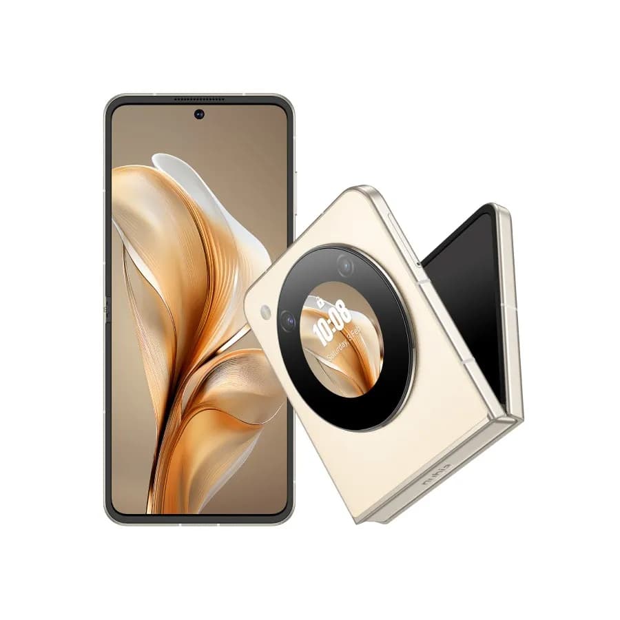 Nubia Smartfon Flip 5G 8/256GB Bundle Sunshine Gold, zdjęcie 1 z 12
