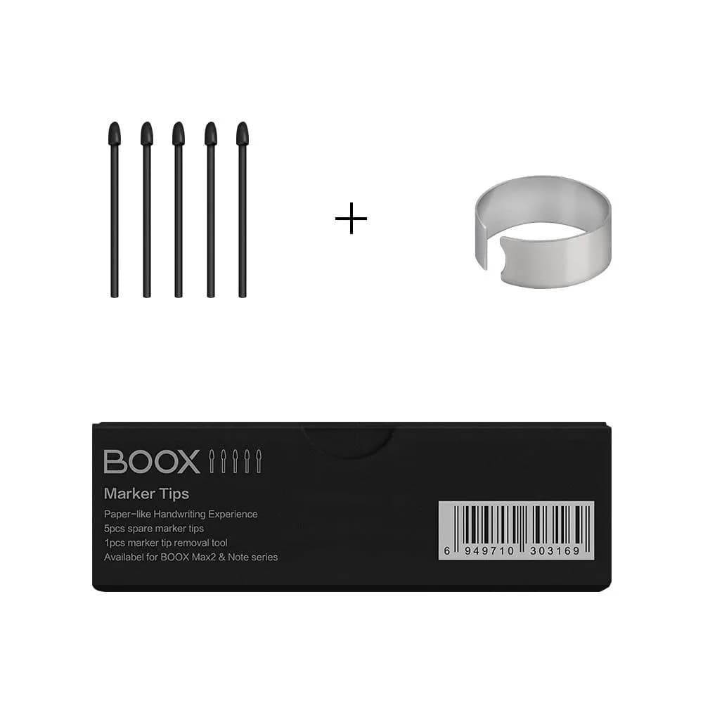 Onyx Końcówki do rysika Boox Marker Tips Max 2/Note/Nova 5pcs Czarne, zdjęcie 1 z 4