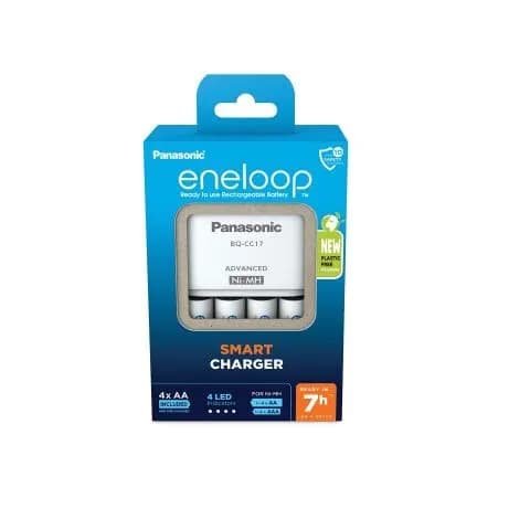 Panasonic ŁADOWARKA SMART + 4x AA ENELOOP 2000 mAh