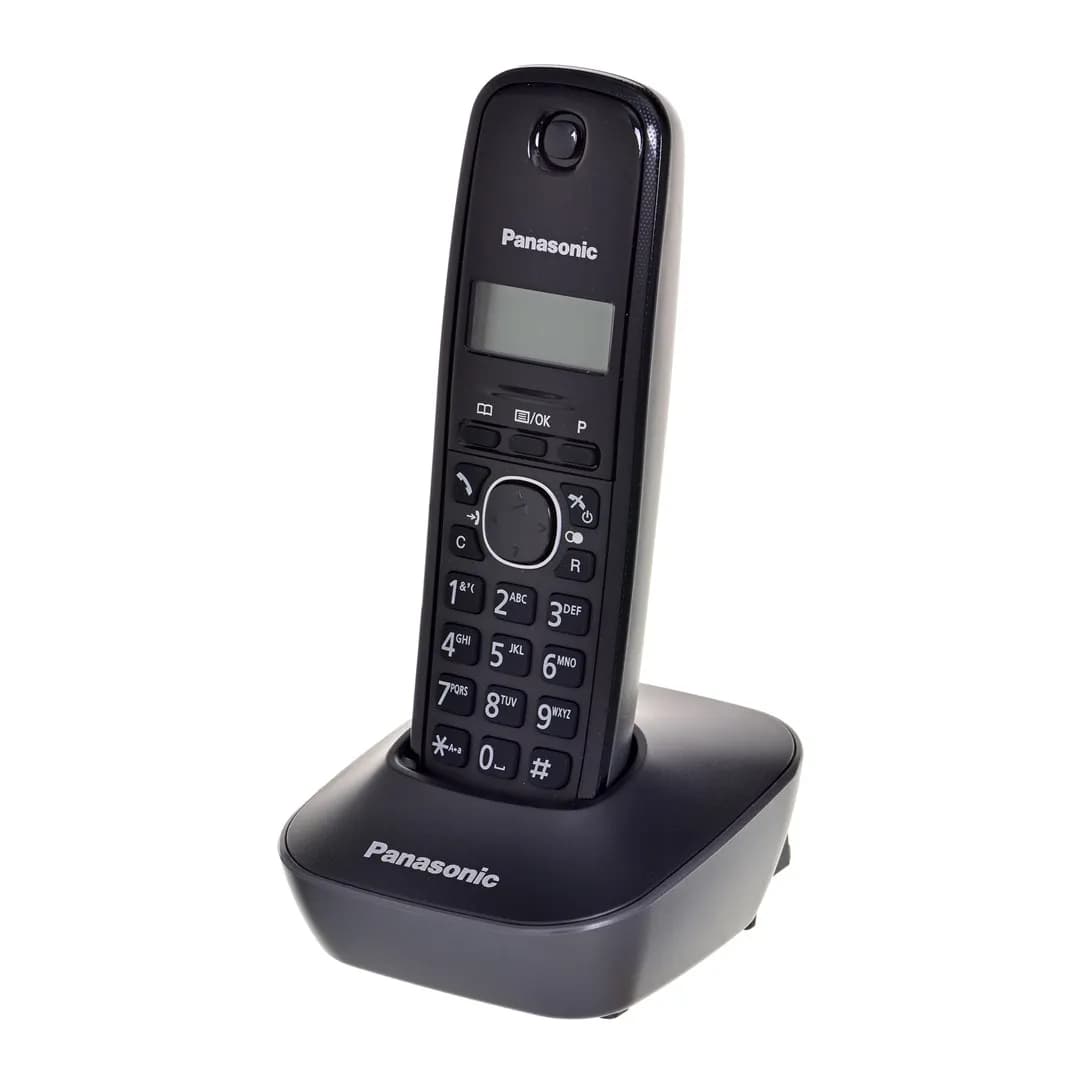 Panasonic Telefon bezprzewodowy KX-TG 1611 PDH Czarny, zdjęcie 1 z 9