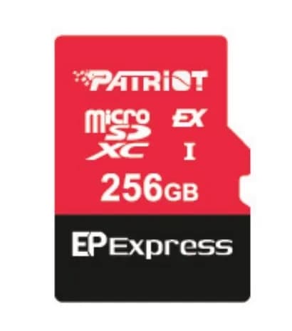 Patriot EP Micro SDXC Express 256GB 800/600 MB/s U3, Nintendo, zdjęcie 1 z 5