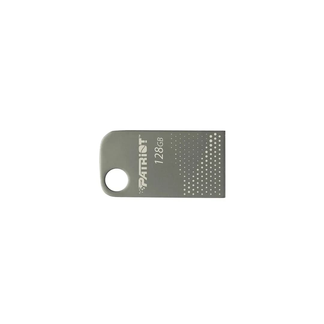Patriot FLASHDRIVE Tab300 128GB USB 3.2 120MB/s, mini, aluminiowy, srebrny, zdjęcie 1 z 4