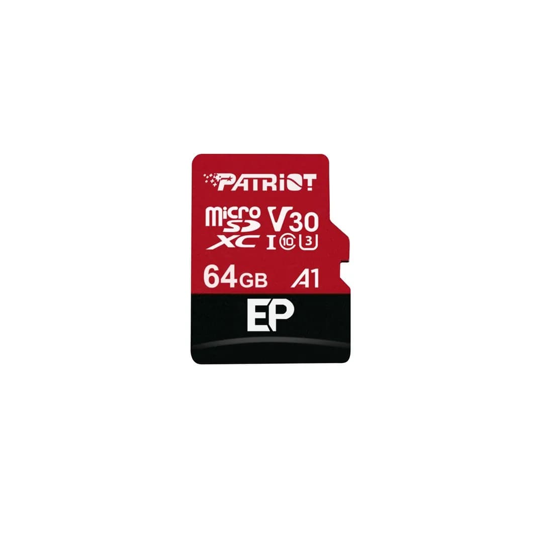 Patriot Karta Memory EP Pro PEF64GEP31MCX (64GB; Class 10, Class U3), zdjęcie 1 z 4