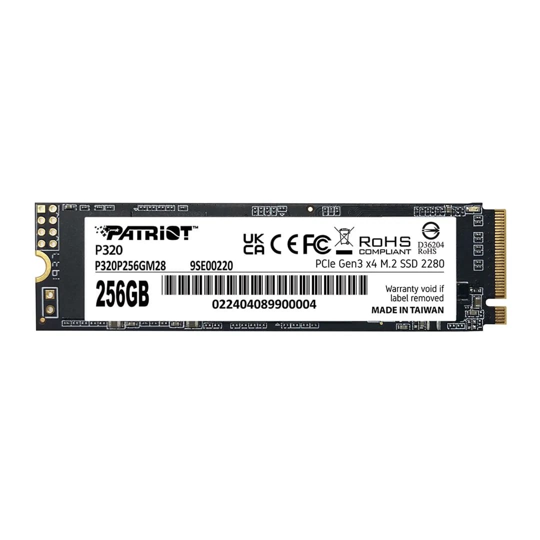 Patriot SSD Viper P320 M.2 PCI-Ex4 NVMe 256GB 2.2GB/s, zdjęcie 1 z 4