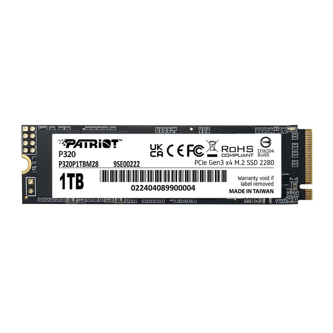 Patriot SSD Viper P320 M.2 PCI-Ex4 NVMe 512GB 3GB/s, zdjęcie 1 z 4