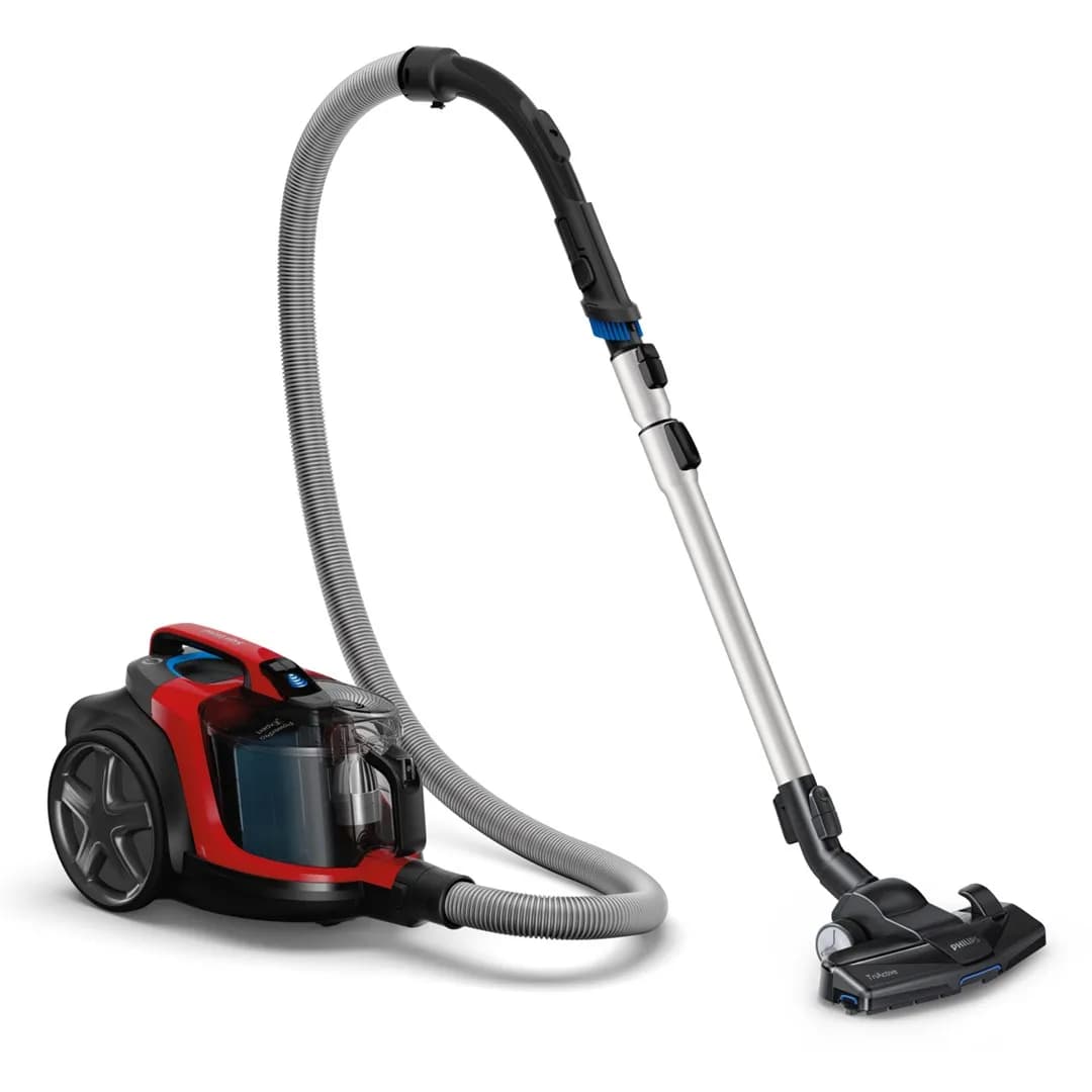 Philips Odkurzacz bezworkowy FC9729/09 (650W; kolor czarno-czerwony, kolor czarny, kolor czerwony), zdjęcie 1 z 12