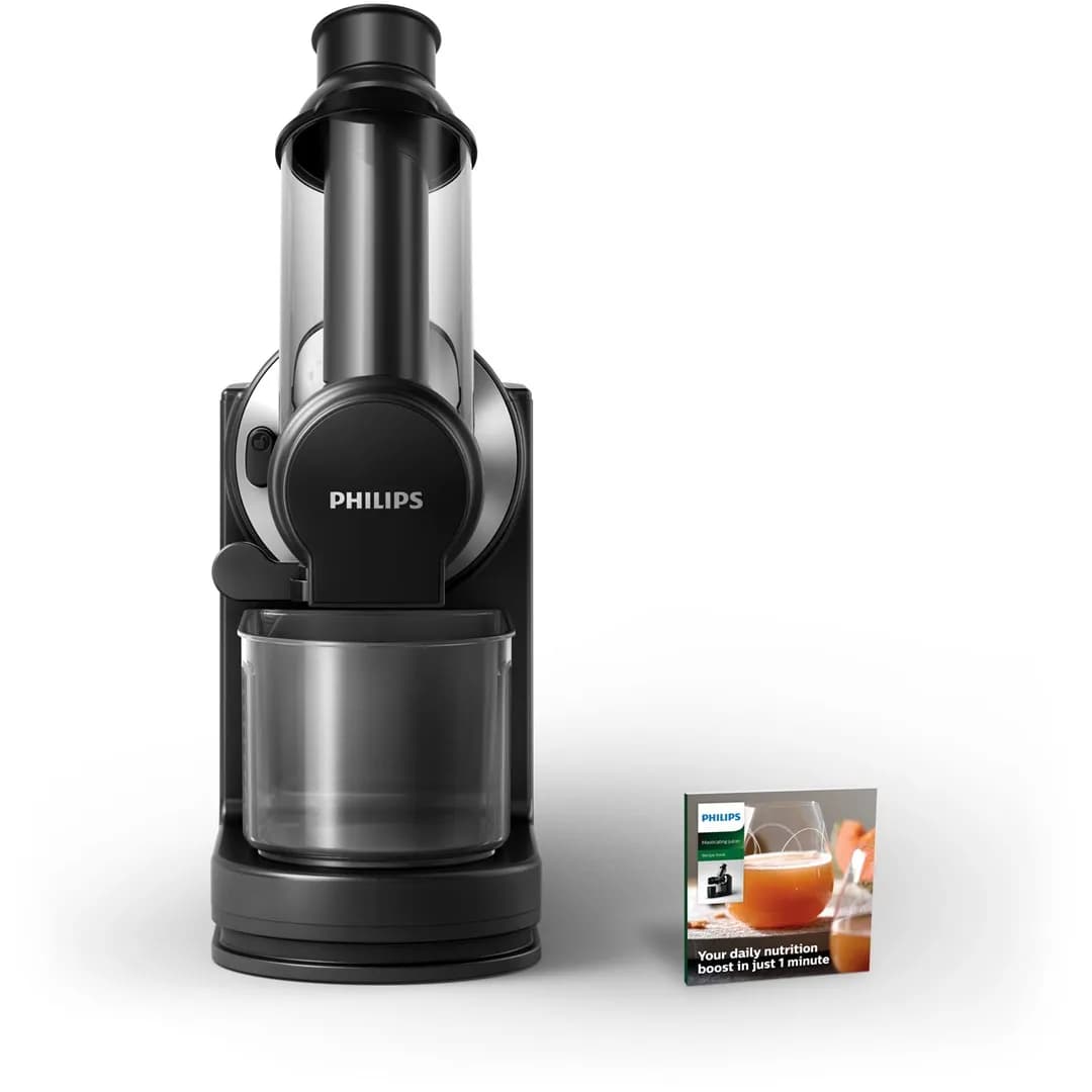 Philips Wyciskarka wolnoobrotowa HR1889/70 (150W; kolor czarny), zdjęcie 1 z 3