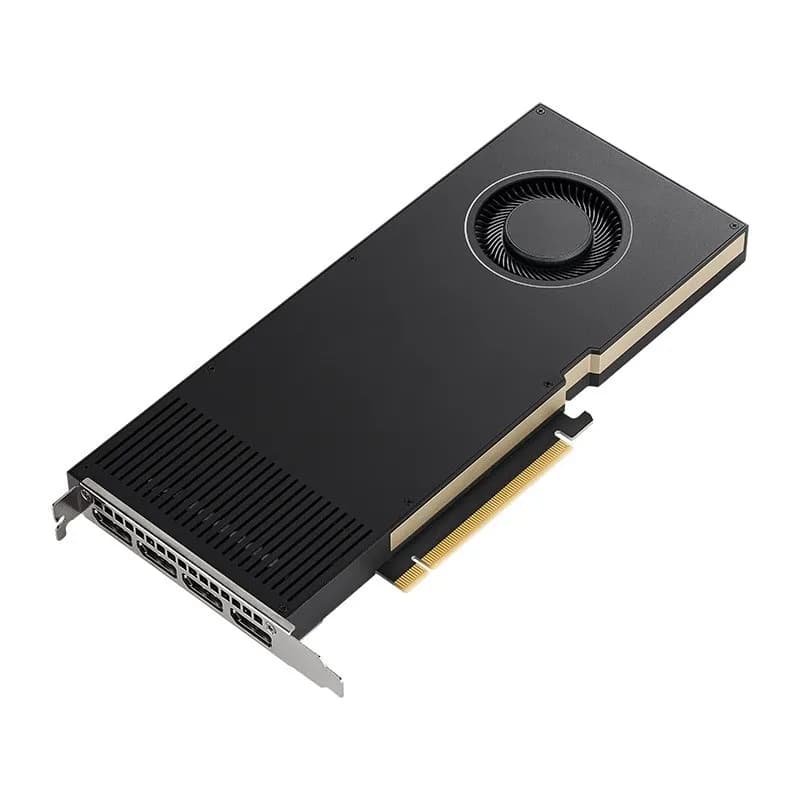 PNY Karta graficzna NVIDIA RTX A4000 16GB, GDDR6, 4x DisplayPort, PCI Express 4.0, ATX - ATX, zdjęcie 1 z 5
