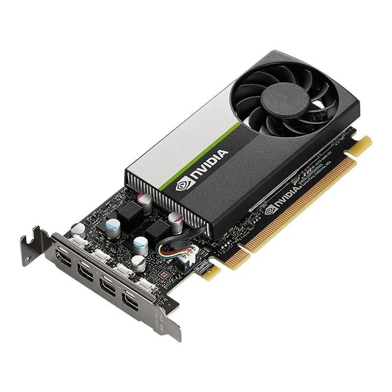 PNY Karta graficzna NVIDIA T1000 8GB, GDDR6, 4x mini DisplayPort, PCI Express 3.0, LP - ATX, zdjęcie 1 z 7