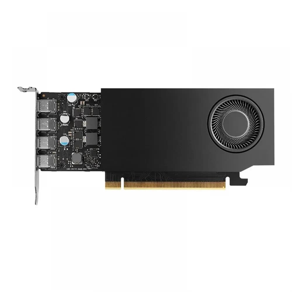 PNY NVIDIA A1000 8GB GDDR6 128-bit, Low Profile, PCIe 4.0 x8, Single slot, 4 x Mini, zdjęcie 1 z 3